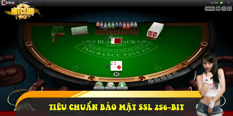 tiêu chuẩn bảo mật SSL 256-bit