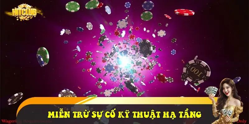 Miễn trừ sự cố kỹ thuật hạ tầng